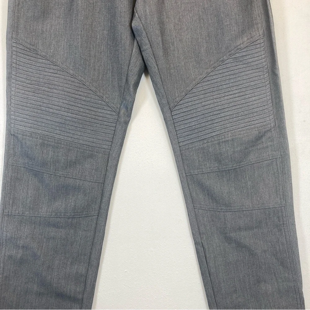 Figs Kanye Moto Scrub Pants Women’s S Graphite Gray Elastic Waist Pockets